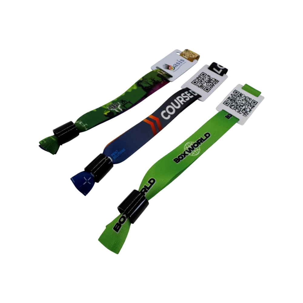 Event Wristband with QR Tag